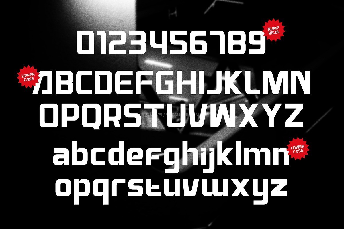 10款超级有设计感的英文运动字体